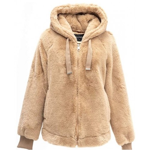 Women's Faux Fur Fleece Coat, Fall and Winter Fashion 2021, The Sherpa Shearling Fuzzy Jacket with Hood Women's Faux Fur Fleece Coat, Fall and Winter Fashion 2021, The Sherpa Shearling Fuzzy Jacket with Hood